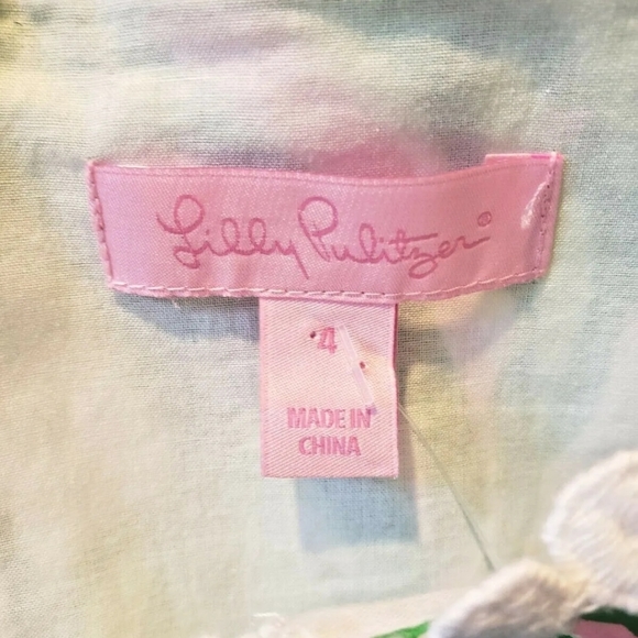 Lilly Pulitzer Rosie Shift Sleeveless Dress All Together Now Size 4 - Picture 6 of 7